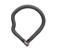 ABUS Lucchetto antifurto Goose Lock 4204K/85 – Catena 4 mm 85 cm con chiave Nero