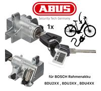 ABUS Chiudere Ricambio Cilindro per Bosch Ebike Telaio Akku Lucchetto Cx Gen 2 3