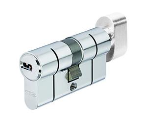 Abus Cilindro a bottone KD6PSN Z50/K45 mm Bkn, nichelato