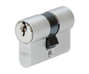 ABUS Cilindro Corto TI11 ST 21/21 - Chiusura Diversa, 3 Chiavi | Per porte in vetro, metalliche e d'ingresso sottili - spine a testa fungo, profilo paracentrico, materiali resistenti