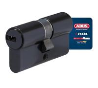 ABUS Cilindro profilato D6XBL 28/34 con scheda codice e 5 chiavi - 96803 - nero