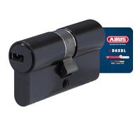 ABUS Cilindro profilato D6XBL 30/30 con scheda codice e 5 chiavi - 96801 - nero