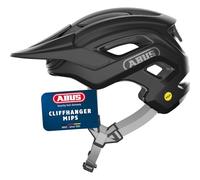 ABUS CliffHanger Mips Casco MTB da Bici, muted black, M