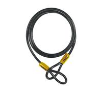 ABUS Cobra - 10 cavi in acciaio rivestito in plastica, per accessori bici e moto, lunghezza 2 metri, spessore 10 mm