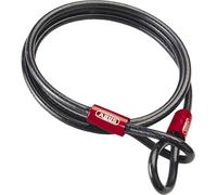 Abus Cobra, cavo d acciaio 10 mm / 1000 cm male Nero