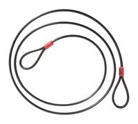 ABUS - Cobra 12 Schlaufenseil - Lucchetto per bicicletta 180 cm grigio