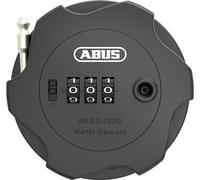 ABUS Combiflex Adventure - lucchetto per il fissaggio di sci, passeggini, e-scooter e monopattini - cavo in acciaio da 75 cm - con codice a combinazione - nero
