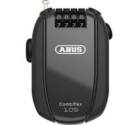Abus, Antifurto a cavo ABUS Combiflex, antifurto per la sicurezza di sci, caschi, passeggini e bagagli, Trip 105, lunghezza 105 cm, spessore 3 mm, con codice numerico, nero