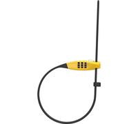 Abus Combiflex TravelGuard, blocco del cavo male Giallo Fluo/Nero