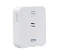 ABUS COWM370 - Rilevatore di monossido di carbonio con sensore di 7 anni, allarme forte da 85 dB, pulsante di prova e durata della batteria di 3 anni, colore bianco