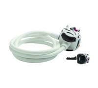 ABUS Crazy Safety antifurto Zebra, nero/bianco