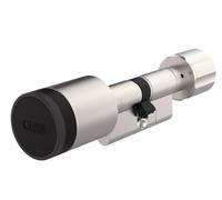 ABUS CYLOX One CFZ4100NM EPZ - Serratura intelligente per porta, controllo app, Bluetooth, IP67, protezione da foratura SKG, nichel opaco