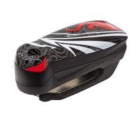 ABUS Detecto 7000 RS1 Lucchetto Per Disco Freno Allarmato Da Moto 100 Db Fiamma