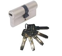 ABUS Doppio cilindro con profilo EC550, lunghezza 45/50 mm, con 5 chiavi