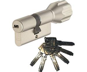 Abus EC550 Cilindro Pomolo Lunghezza Z30/K40mm con 6 Chiave