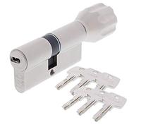 Abus EC550 Cilindro Pomolo Lunghezza Z50/K45mm con 6 Chiave