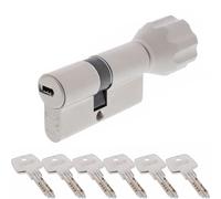 ABUS EC550 cilindro serratura cilindro pomello 30/30K con 6 chiavi vs serratu...