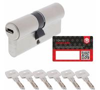 ABUS EC550 cilindro serratura serratura porta 40/40 vs con 6 chiavi e CodeCard