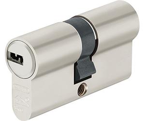 ABUS EC550NP Cilindro profilato EC550 NP, Lunghezza 30/55 mm, 3 N+G, Chiave Reversibile, 30/55