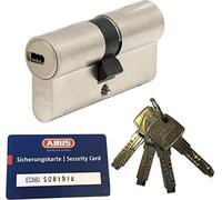 Abus EC660 Doppio Cilindro Lunghezza (a/B) 30 / 120mm (C = 150mm) con 4 Chiave, con Scheda Sicurezza