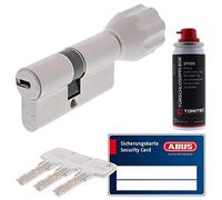 ABUS EC660, serratura cilindrica con 3 chiavi e spray di cura ToniTec