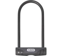 ABUS Facilo 32 U-Lock + Staffa USH32 - Lucchetto per Bicicletta con Doppia Chiusura - Livello di Sicurezza 7 - Nero
