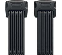 ABUS Lucchetto per bicicletta Bordo 6000K Twinset – 120 cm, cilindro XPlus, set di 2, nero