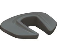 ABUS Fermaporta Mina JC5402 - 2 pezzo, grigio | Fermaporta e ammortizzatore che riduce il rischio di dita schiacciate, utilizzabile anche come cuneo