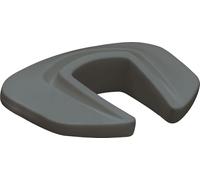 ABUS Fermaporta Mina JC5402 - 3 pezzo, grigio | Fermaporta e ammortizzatore che riduce il rischio di dita schiacciate, utilizzabile anche come cuneo