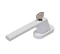 ABUS FG110 - Maniglia per finestra con serratura, colore: Argento