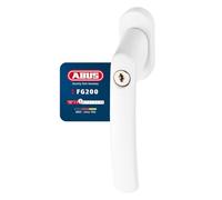 Abus Fg200 Ab208 Maniglia con Blocco Antifurto, Set di 5, Serratura a Spinta con Cilindro per Finestre, Chiave Maestra, Livello di Sicurezza: 3, 84581, Bianco