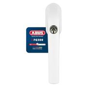 Abus Fg300 Al0145 Maniglia con Blocco Antifurto, Serratura a Spinta con Cilindro per Finestre, Chiave Maestra, Livello di Sicurezza: 5, 37380, Bianco