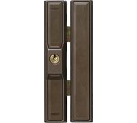 Abus Fts88 Al0145 Serratura con Blocco, Blocco per Finestre con Doppio Chiavistello Ad Incastro, Chiusura con Chiave, Livello di Sicurezza: 9, 31741, Marrone