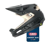 Casco integrale MTB Abus AirDrop MIPS ( Black Gold / S-M )