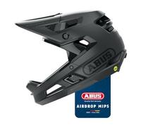 ABUS Fullface casco AirDrop MIPS - MTB: Downhill, Freeride e Enduro - Casco da mountain bike con ventilazione ottimizzata e Ambient Sound Channel - per adulti