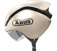 Abus gamechanger tri champagne gold beige helmet