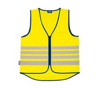 ABUS gilet ad alta visibilità lumino reflex vest - gilet di sicurezza per una migliore visibilità di giorno e di notte - per adulti - con cerniera - taglia xl