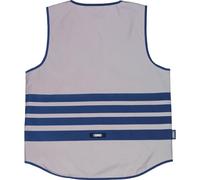 ABUS Gilet di sicurezza Lumino Urban Vest - Gilet di sicurezza completamente riflettente per una migliore visibilità di notte - per adulti - con chiusura lampo