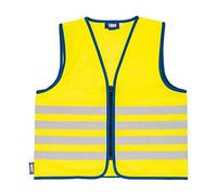 ABUS Gilet di segnalazione per bambini Lumino Reflex Vest Kids - gilet di sicurezza per una migliore visibilità di giorno e di notte - con zip