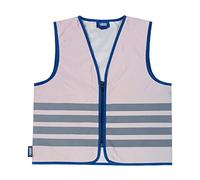 ABUS Gilet di segnalazione per bambini Lumino Urban Vest Kids - gilet di sicurezza completamente riflettente per una migliore visibilità notturna - con zip