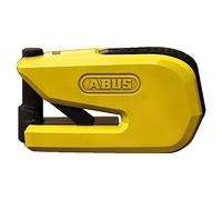 ABUS Granit Detecto SmartX 8078 2.0 - Lucchetto Intelligente per Moto con Allarme da 100 Db - Funzionamento Tramite App Livello di Sicurezza 18 - Giallo