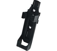 ABUS Holder SH 6500/110 Bordo XPlus - Supporto per lucchetti da bicicletta per il trasporto di lucchetti pieghevoli sulla bicicletta, nero