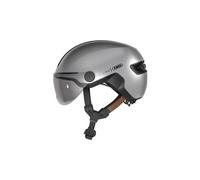 Casco Ciclismo Urban Abus Hud-Y ACE Gleam Silver Taglia:M