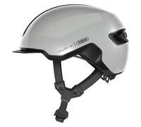 ABUS Urban Helmet HUD-Y - con luce posteriore a LED magnetica e ricaricabile e chiusura magnetica - Casco da bici cool per l'uso quotidiano - per uomini e donne