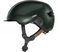 Abus Hud-Y, casco da bici, verde scuro 54-58cm Moss Green