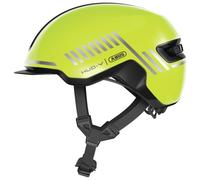 ABUS Urban Helmet HUD-Y - con luce posteriore a LED magnetica e ricaricabile e chiusura magnetica - Casco da bici cool per l'uso quotidiano - per uomini e donne