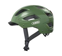 ABUS Hyban 2.0 Casco da città - Casco da città per uso quotidiano con calotta rigida in ABS - Per uomo e donna - Verde, Taglia M
