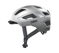 ABUS Hyban 2.0 city - casco da bici con luce posteriore, calotta rigida in ABS, buona vestibilità - per uomo e donna
