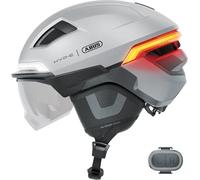ABUS Hyp-e Ace, Casco da Bicicletta Unisex Adulto, Argento (Silver Gleam), L (57-61 cm)