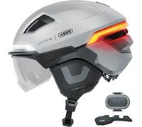 ABUS Hyp-e Bl.Ace, Casco da Bicicletta Unisex Adulto, Argento (Gleam Silver), S (51-55 cm)